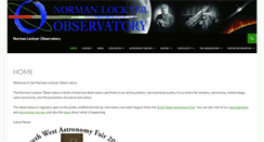 Desktop Screenshot of normanlockyer.com